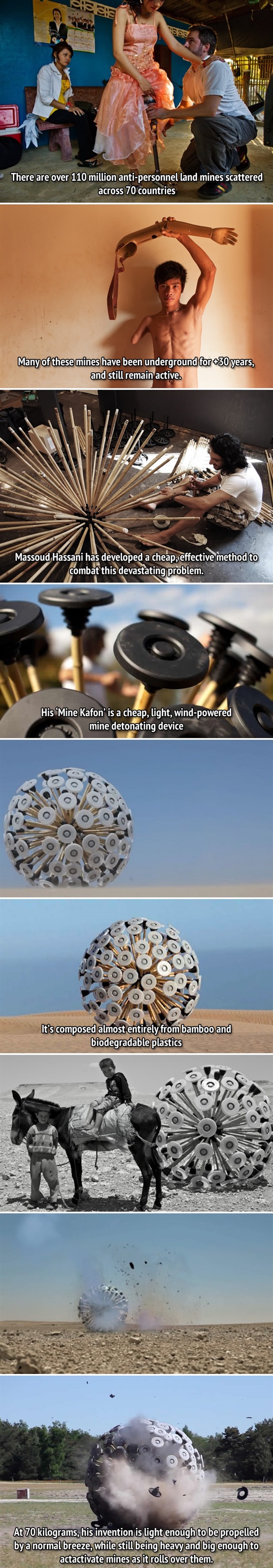 Massoud Hassain Mine Hafon invention