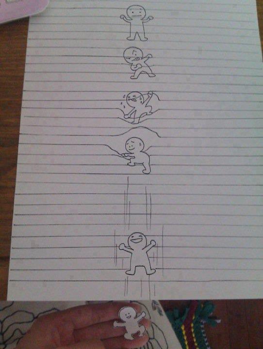 Paper art escape