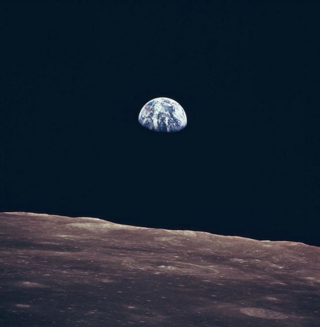 Look from the moon 