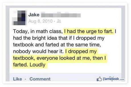 Wrong fart timing