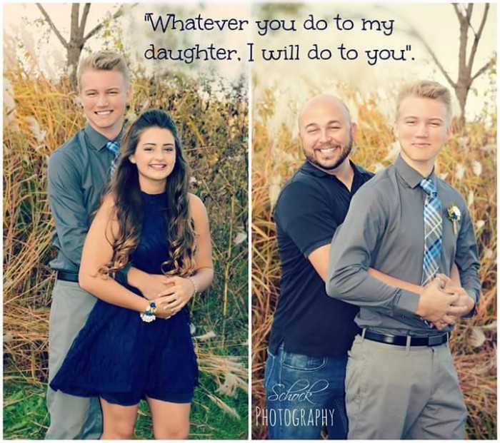 Whatever you do to my daughter. I will do to you...
